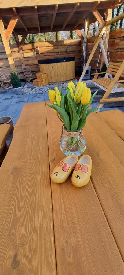 Chalet Harmony Prive Wellness Putten Εξωτερικό φωτογραφία